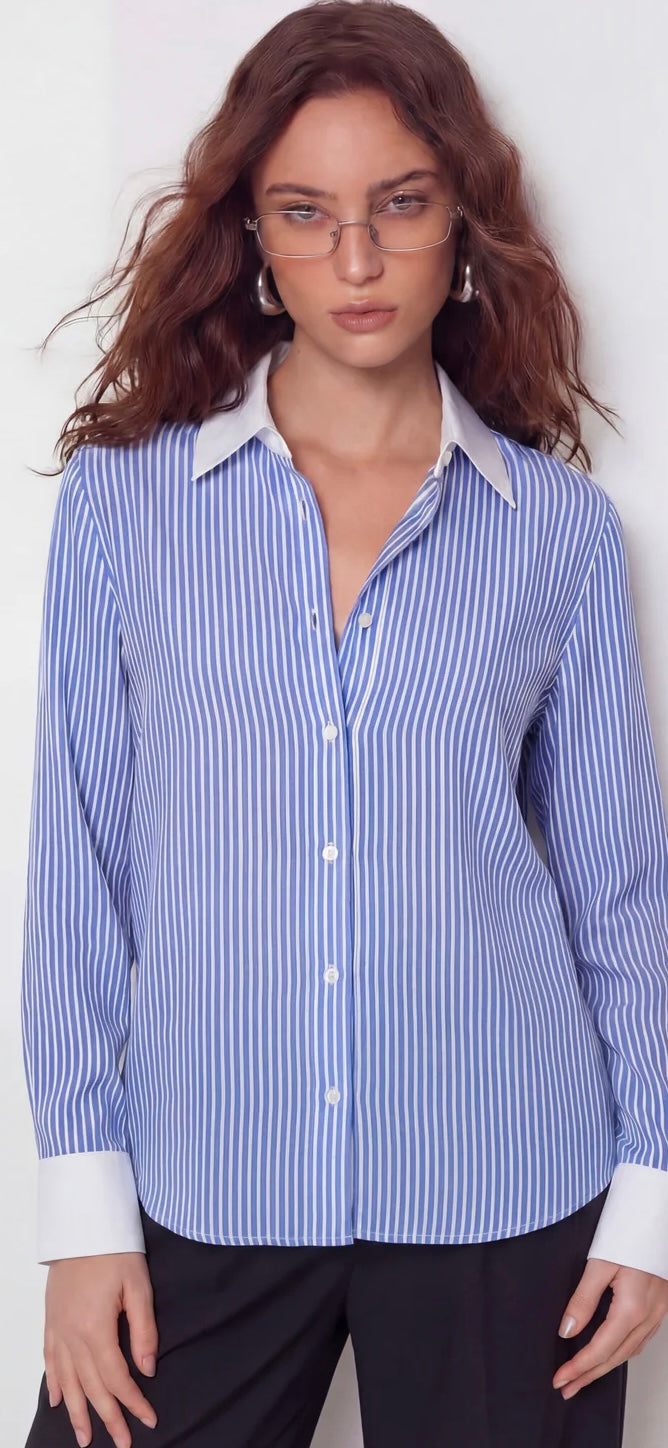 summer women formal shirt