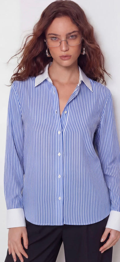 summer women formal shirt