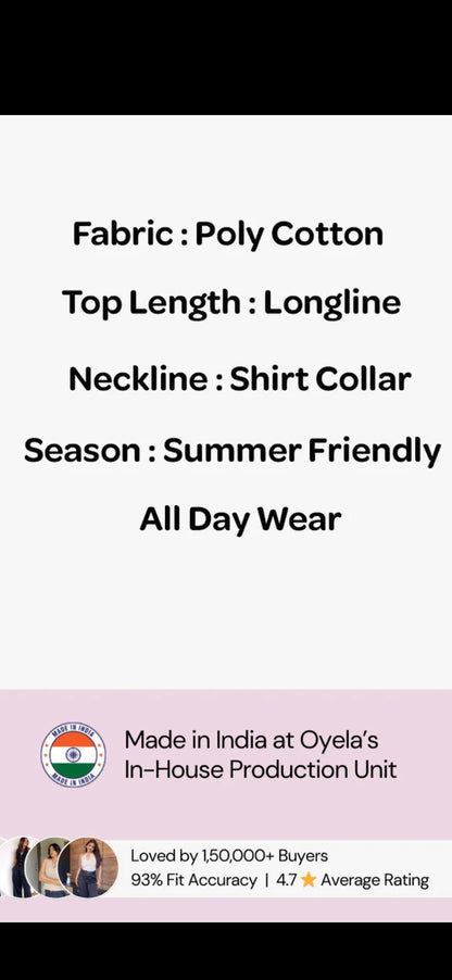 summer women formal shirt